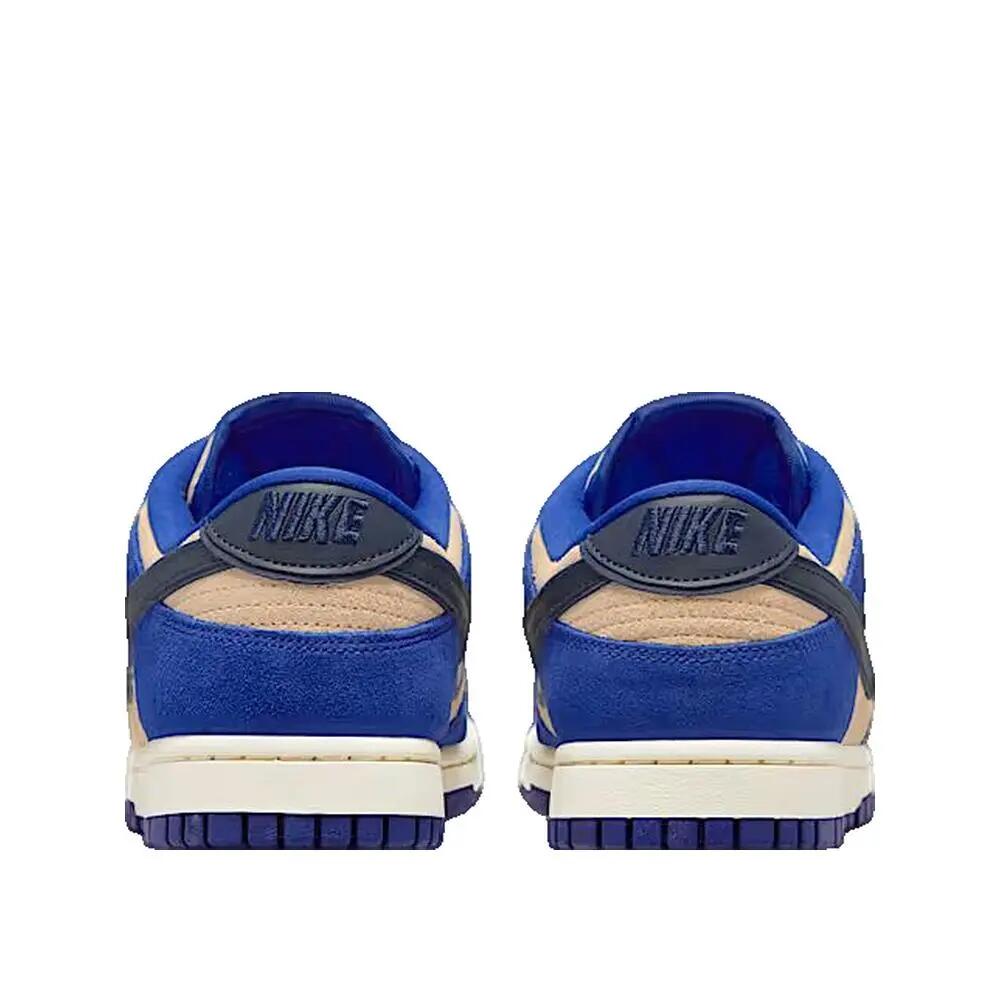Chaussures Nike Dunk Low LX Suède Bleue 3/6