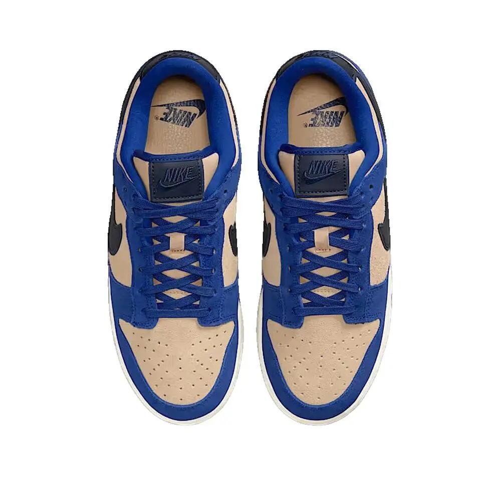 Chaussures Nike Dunk Low LX Suède Bleue 2/6