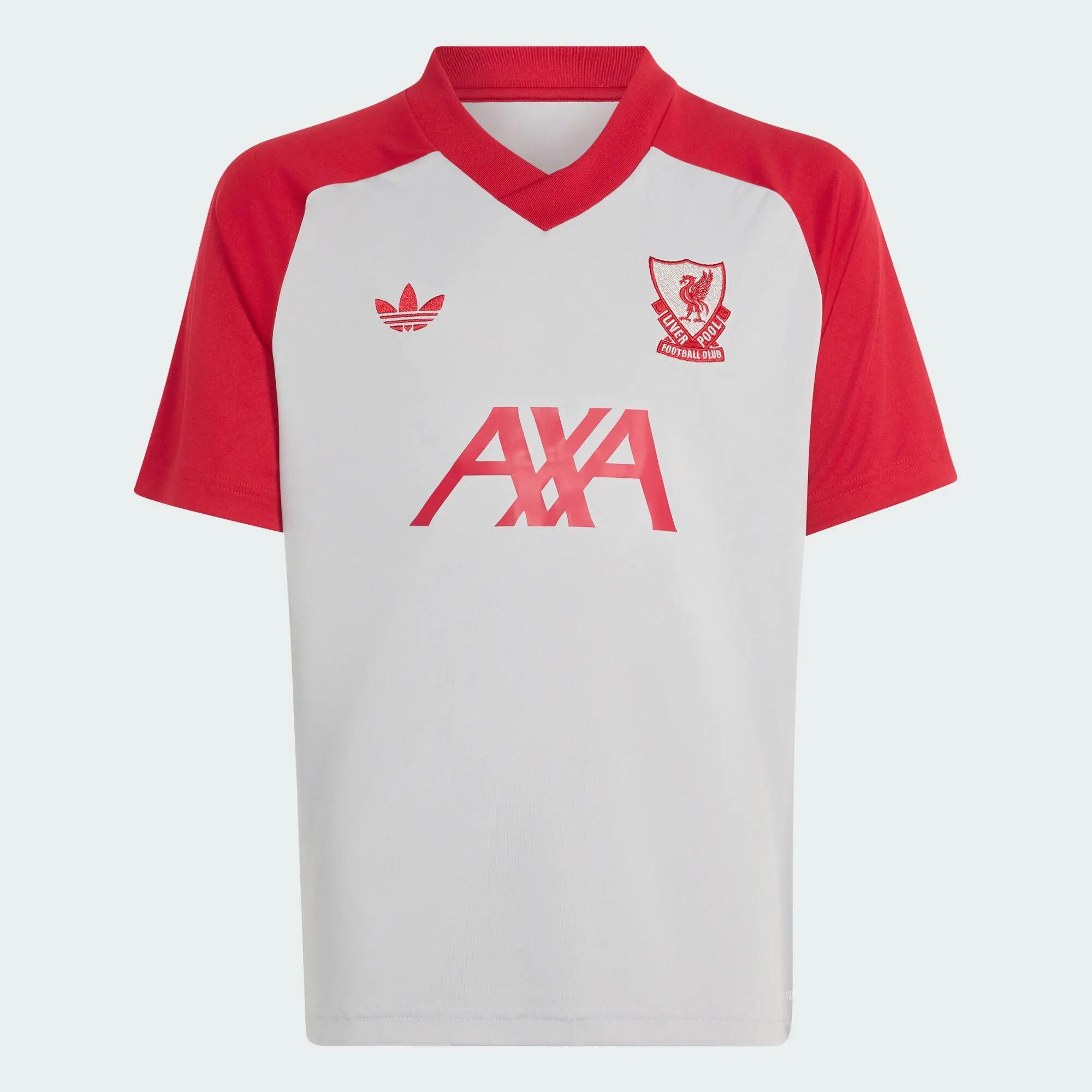 Liverpool FC 26/27 meccs előtti mez gyerekeknek 3/10