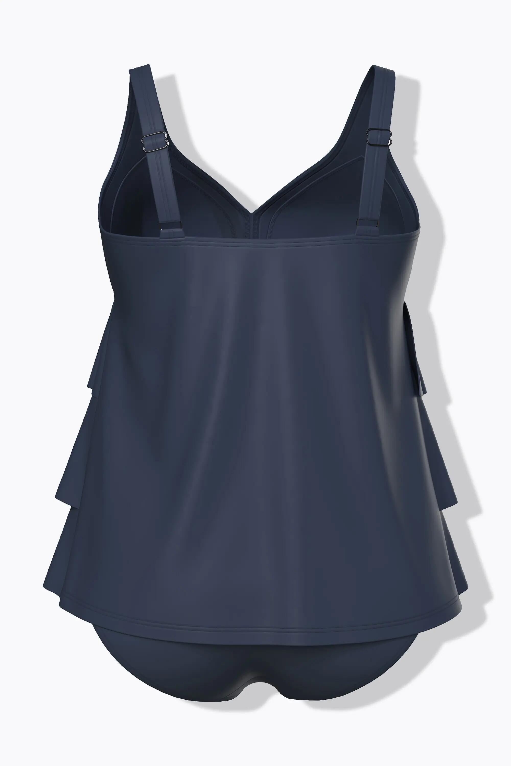 Damen Tankini Volants Softcups recycelt 2/13
