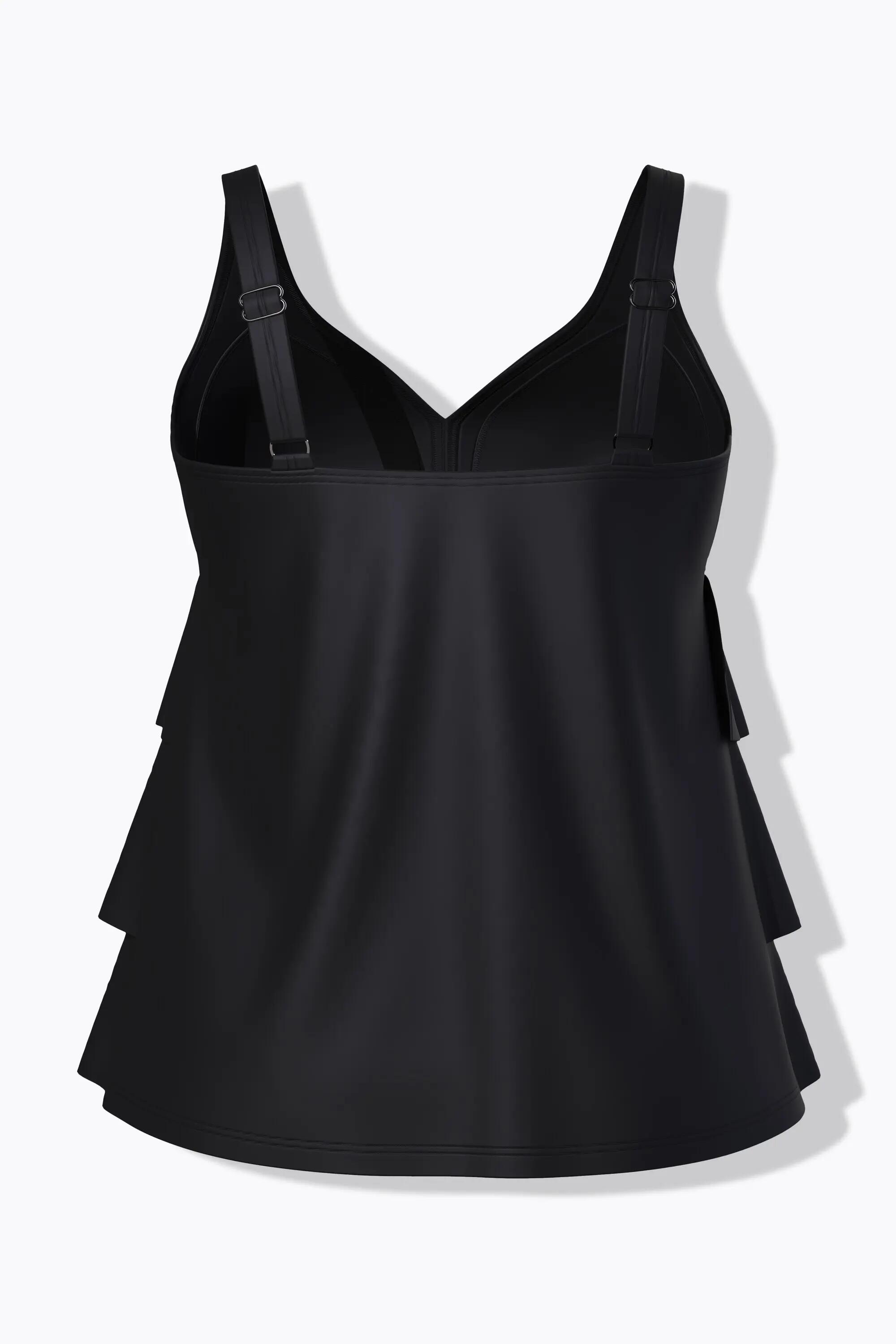 Damen Tankini Volants Softcups recycelt 3/13