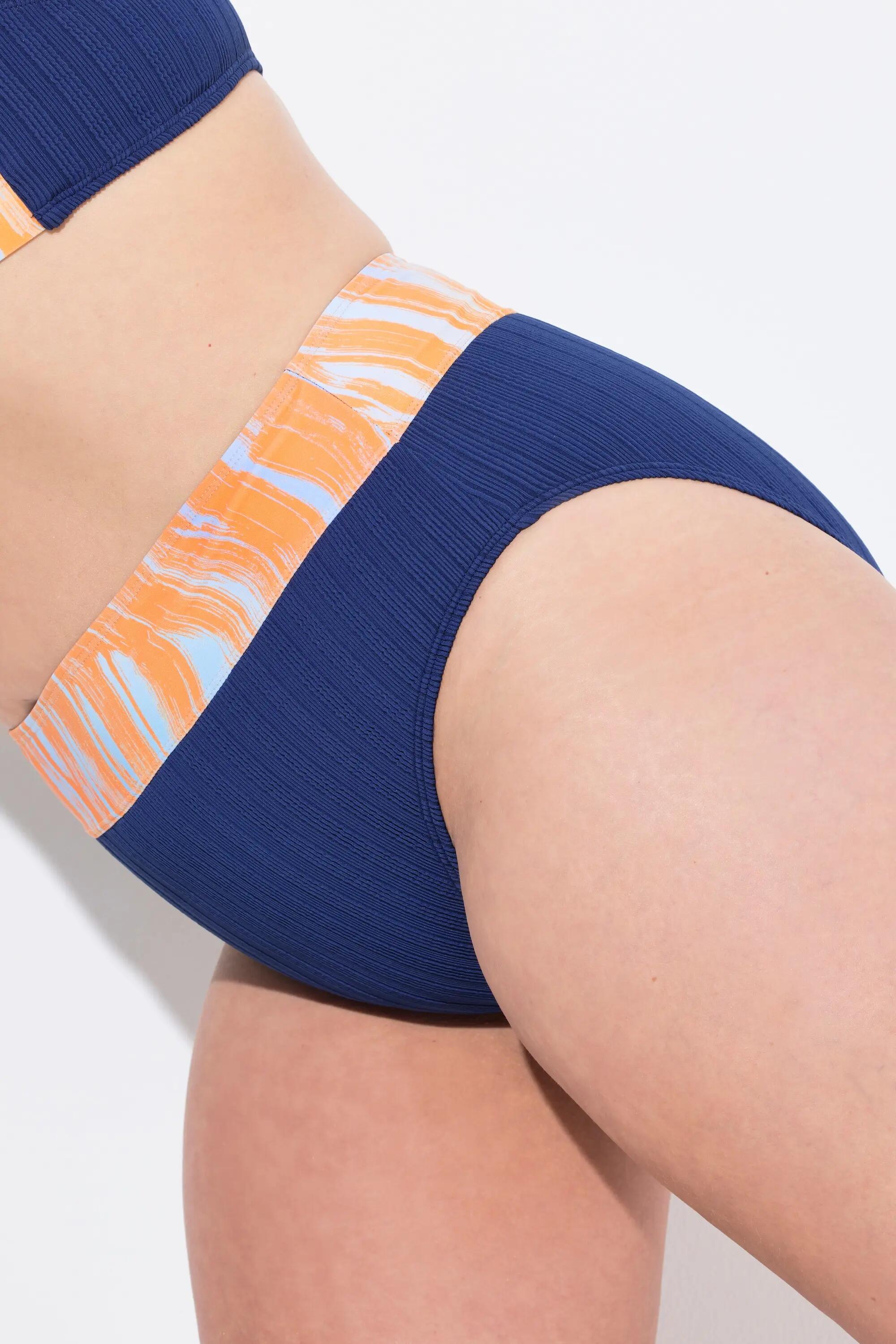 Damen Bikini Wellen Softcups Träger verstellbar High Waist 11/13