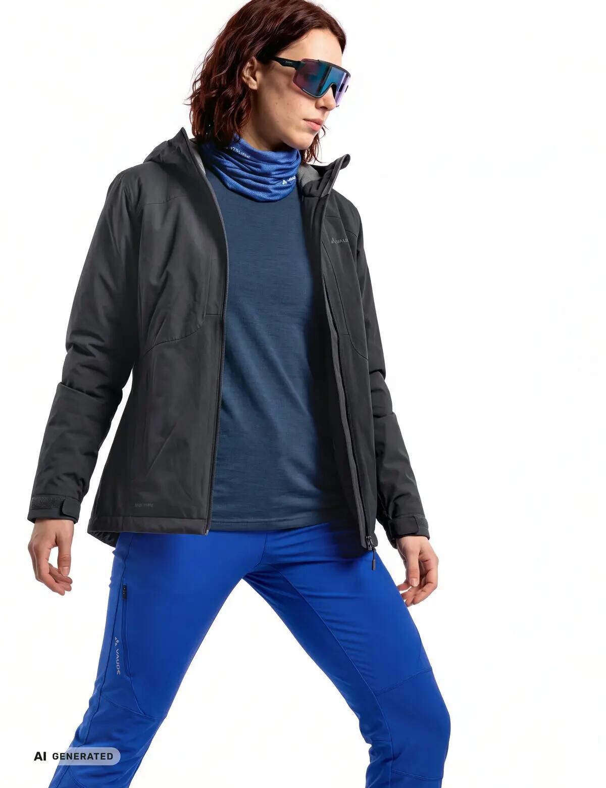 Outdoor-Jacke W Morkon Wool-lined Jkt 7/8