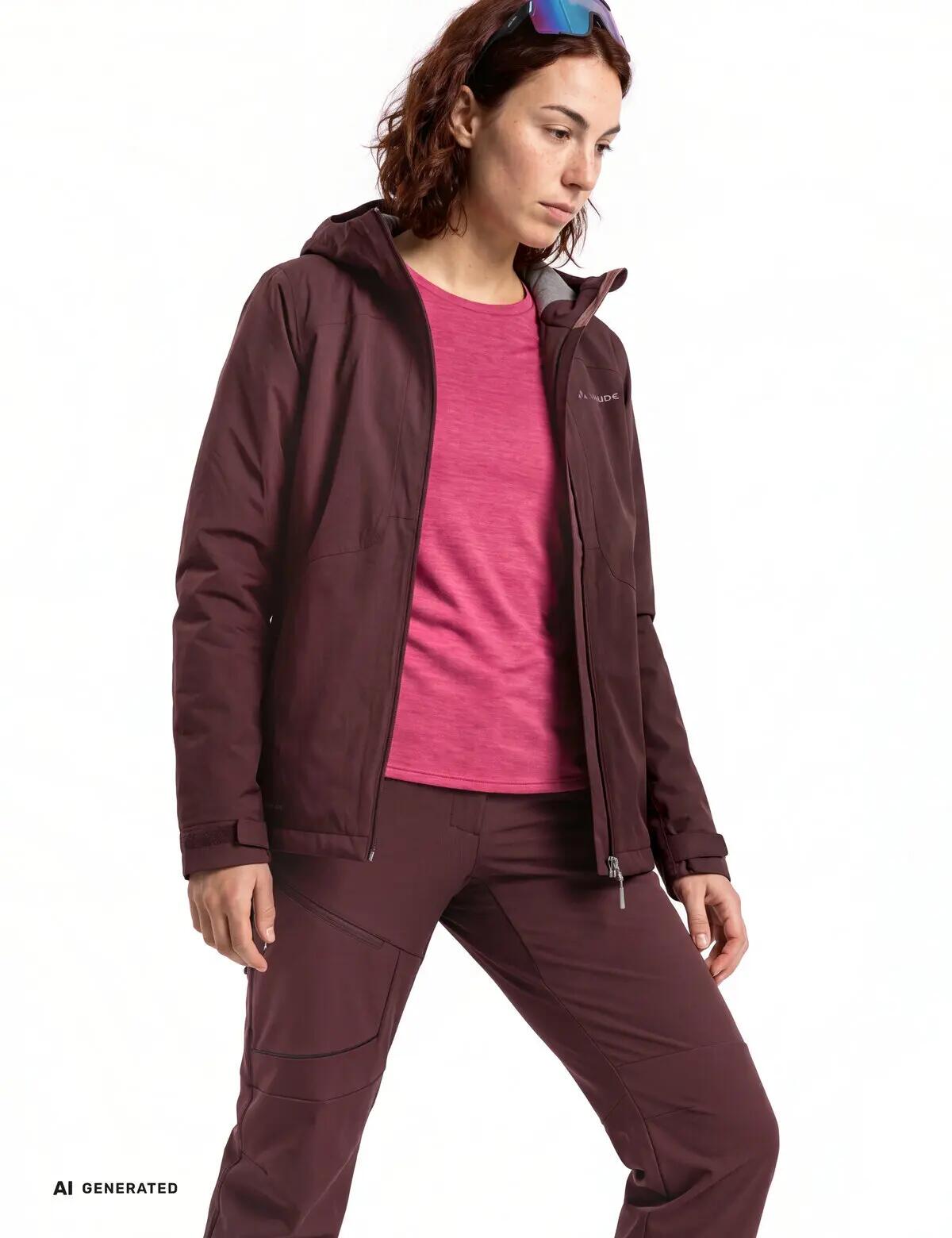 Outdoor-Jacke W Morkon Wool-lined Jkt 7/8
