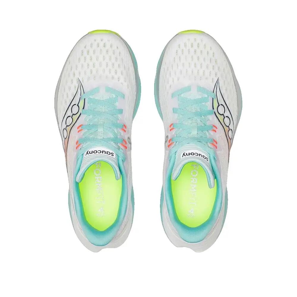 Hardloopschoenen Saucony Kinvara 16 Wit/Aqua 6/6