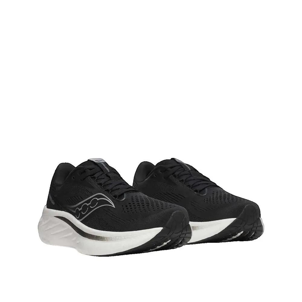 Scarpe da corsa Saucony Ride 18 Nero/Bianco 2/5