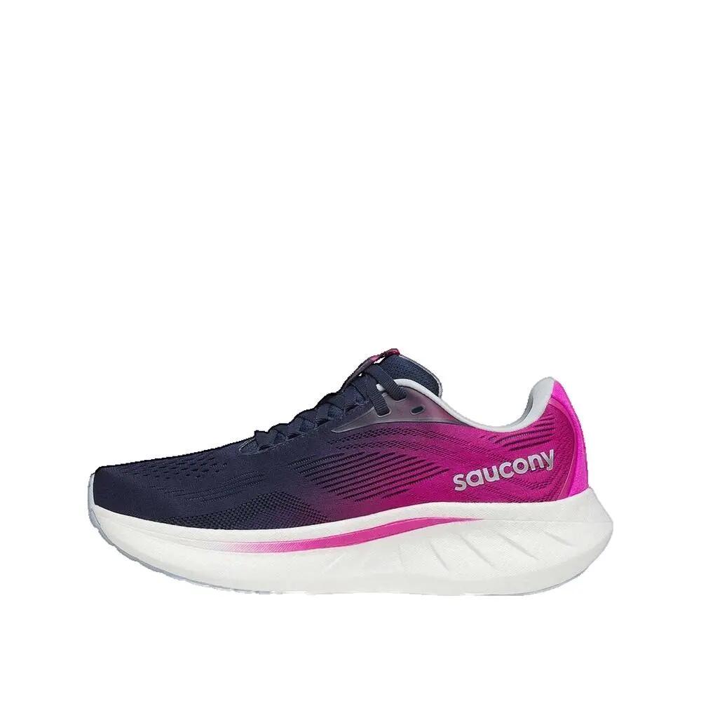 Chaussures - Running - Femme - Maintien et amorti - Ride 18 WS - Navy/Fuchsia 3/6