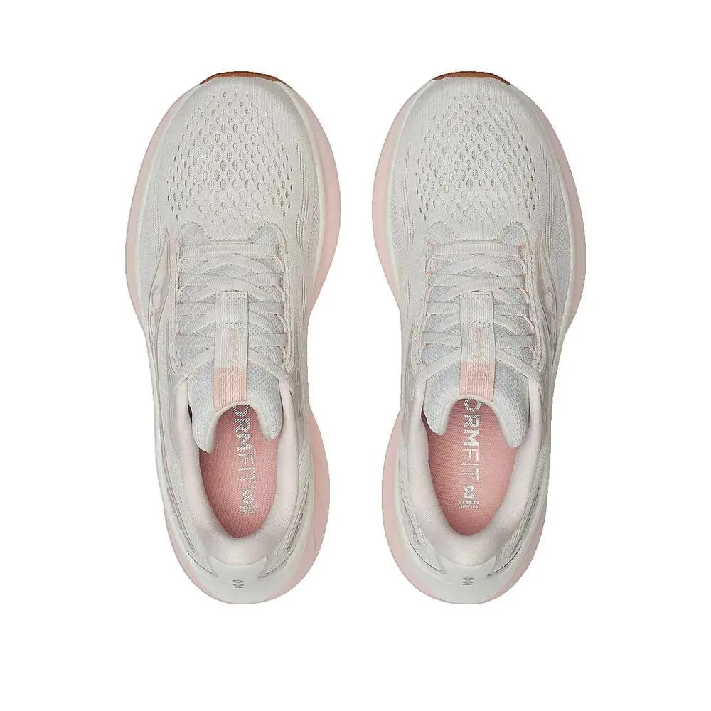 Chaussures de course Saucony Ride 18 Blanc/Rose 6/6
