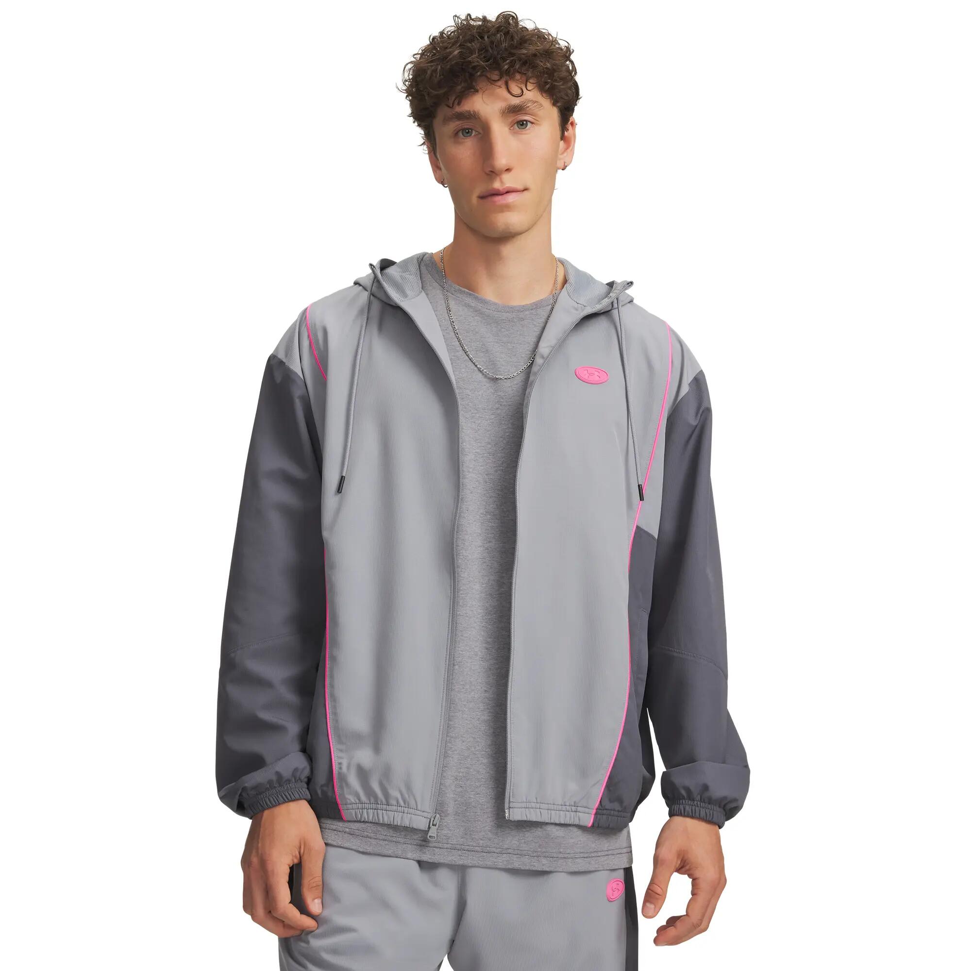 Under Armour Herren Trainingsjacke Rival Woven Colorblock Jacket 6013415 1/6