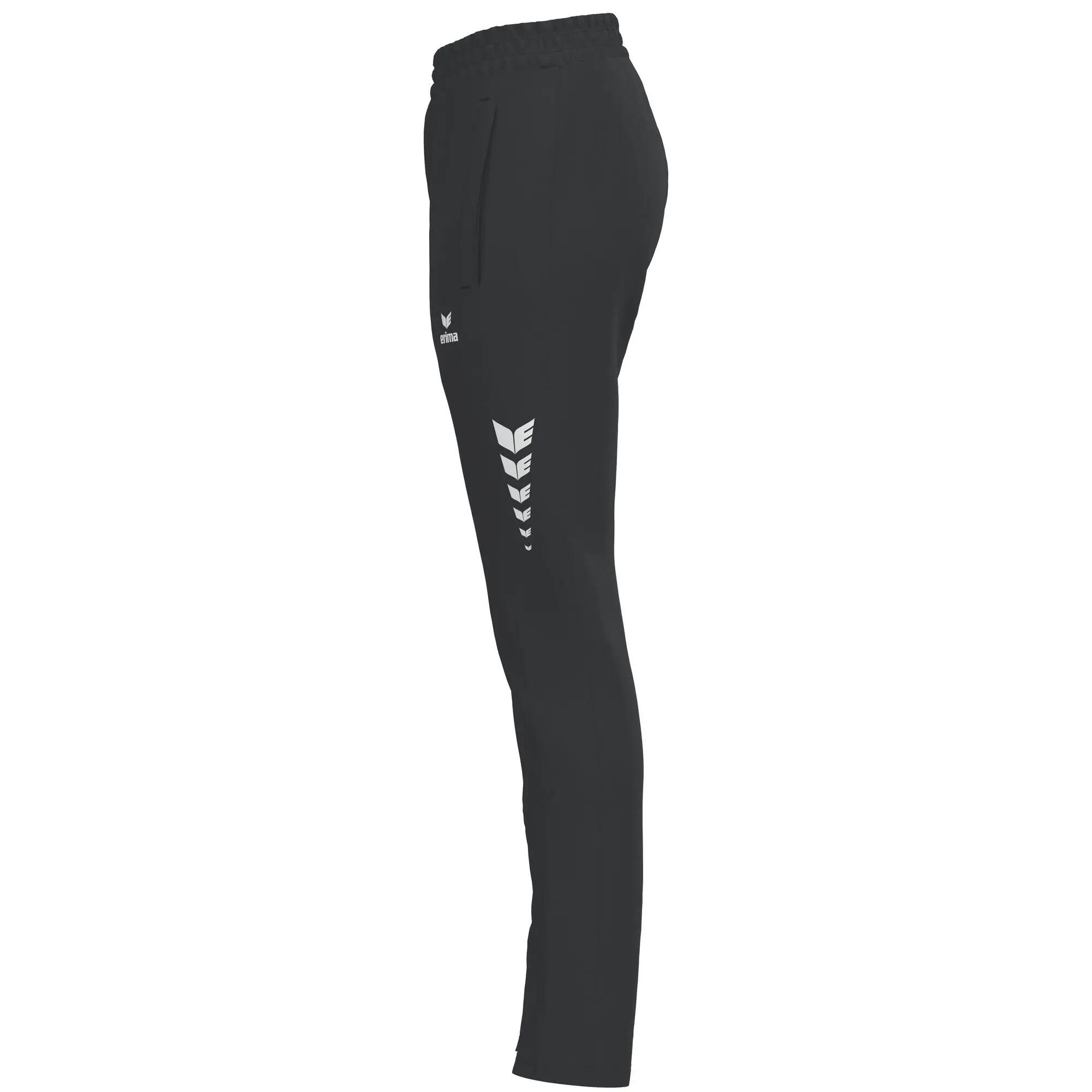 Erima Celebrate 125 Training Pants - Black, Knitted Functional Fabric 10/10