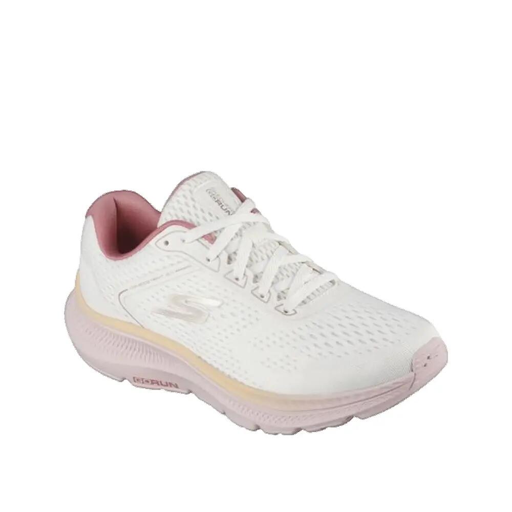 Scarpe da corsa Skechers GO RUN Consistent 2.0 Bianco/Rosa 3/4