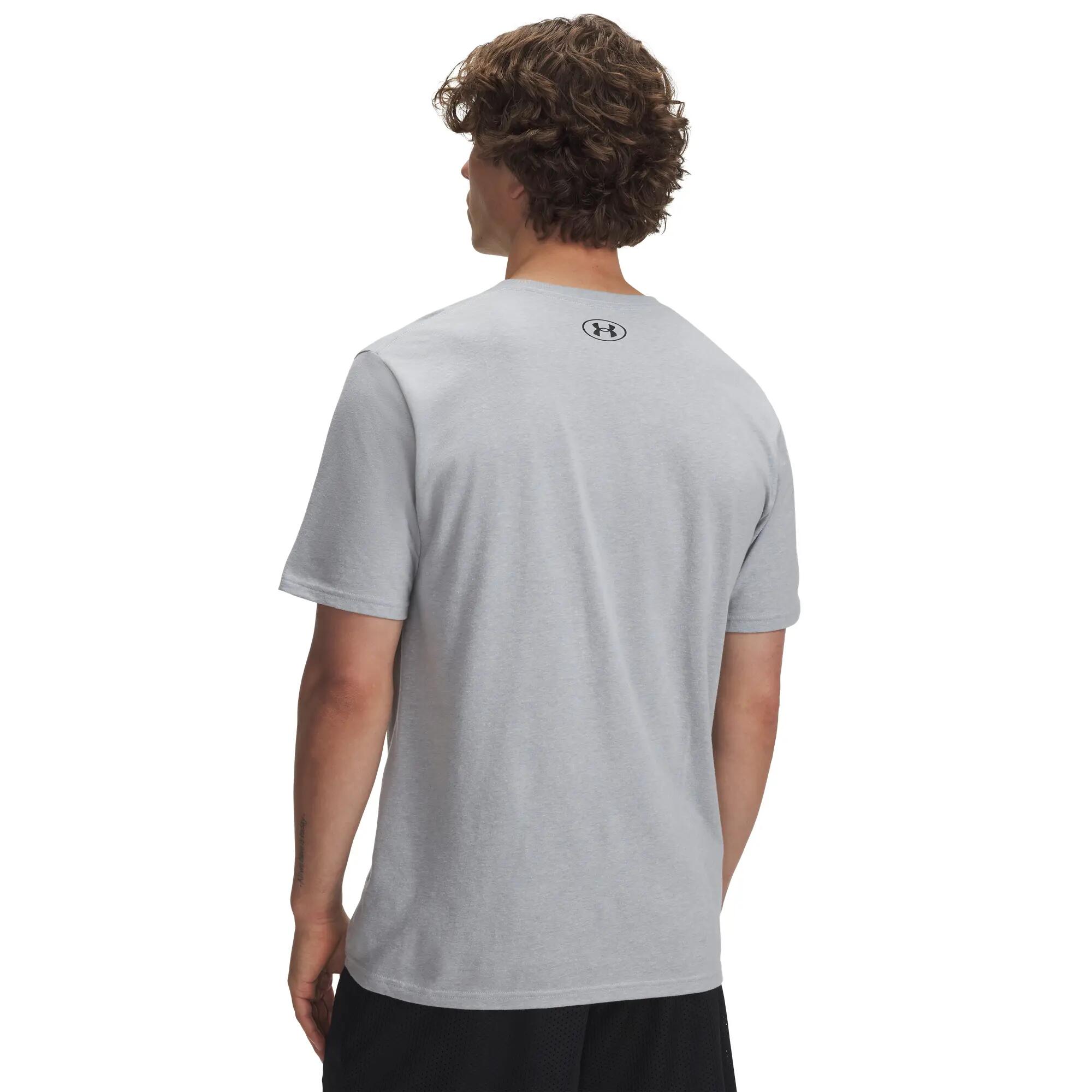 Koszulka męska Under Armour CAMO CHEST STRIPE SS 4/4