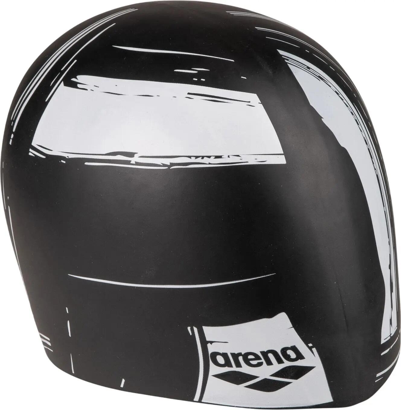 Arena omkeerbare badmuts wit/zwart 4/7
