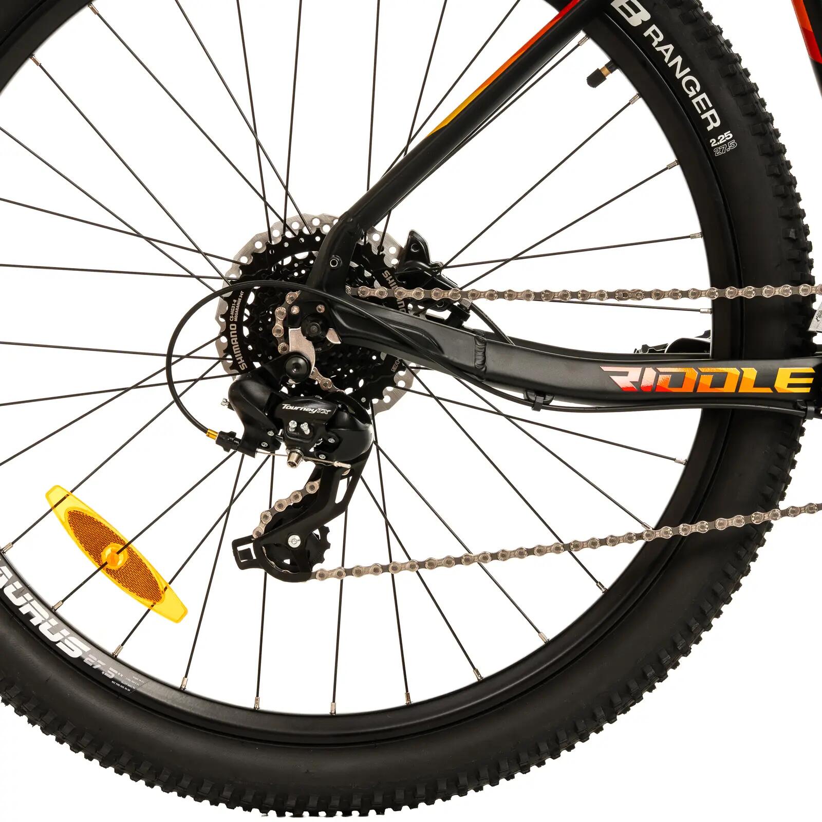Bicicleta Mtb Devron Riddle RM1.7 2025 - 27.5 Inch, M, Negru 8/9