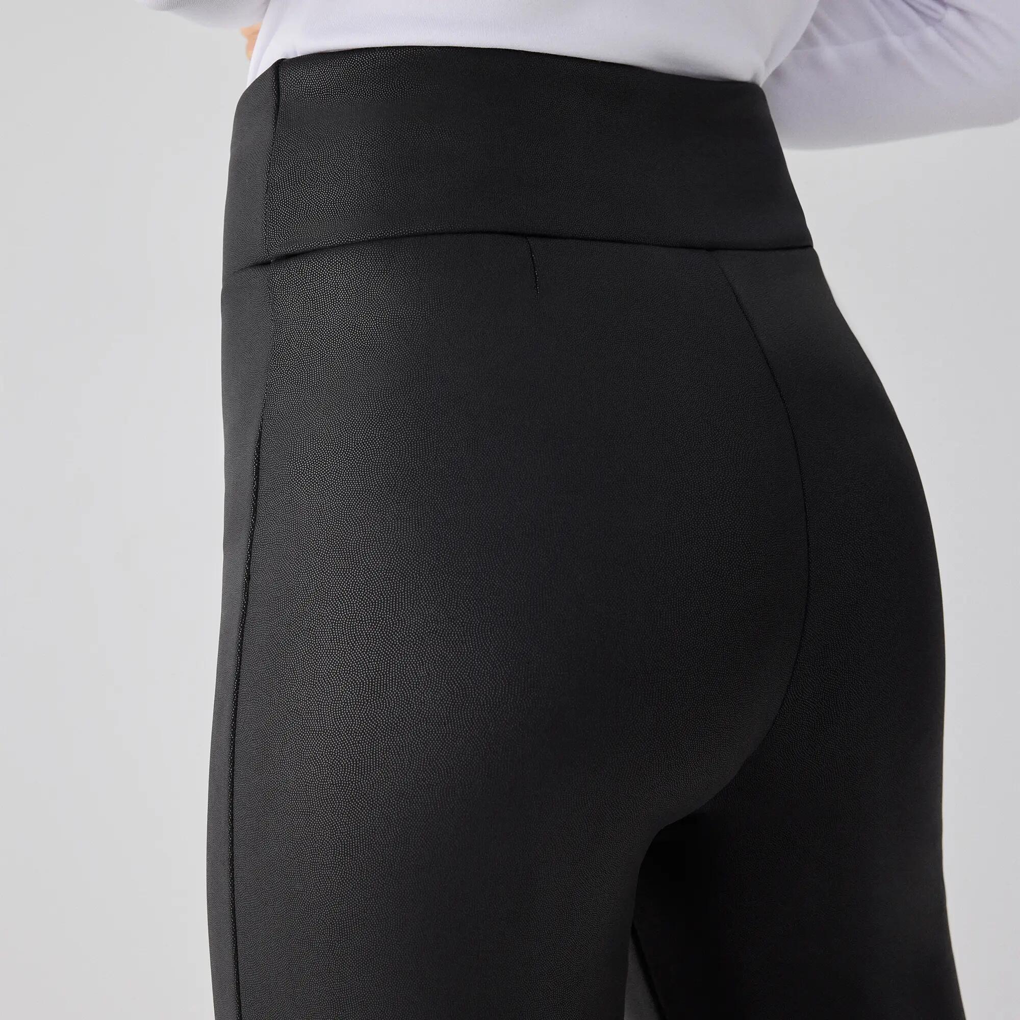 TÉRMICO Leggings efecto piel acampanados negro 6/6