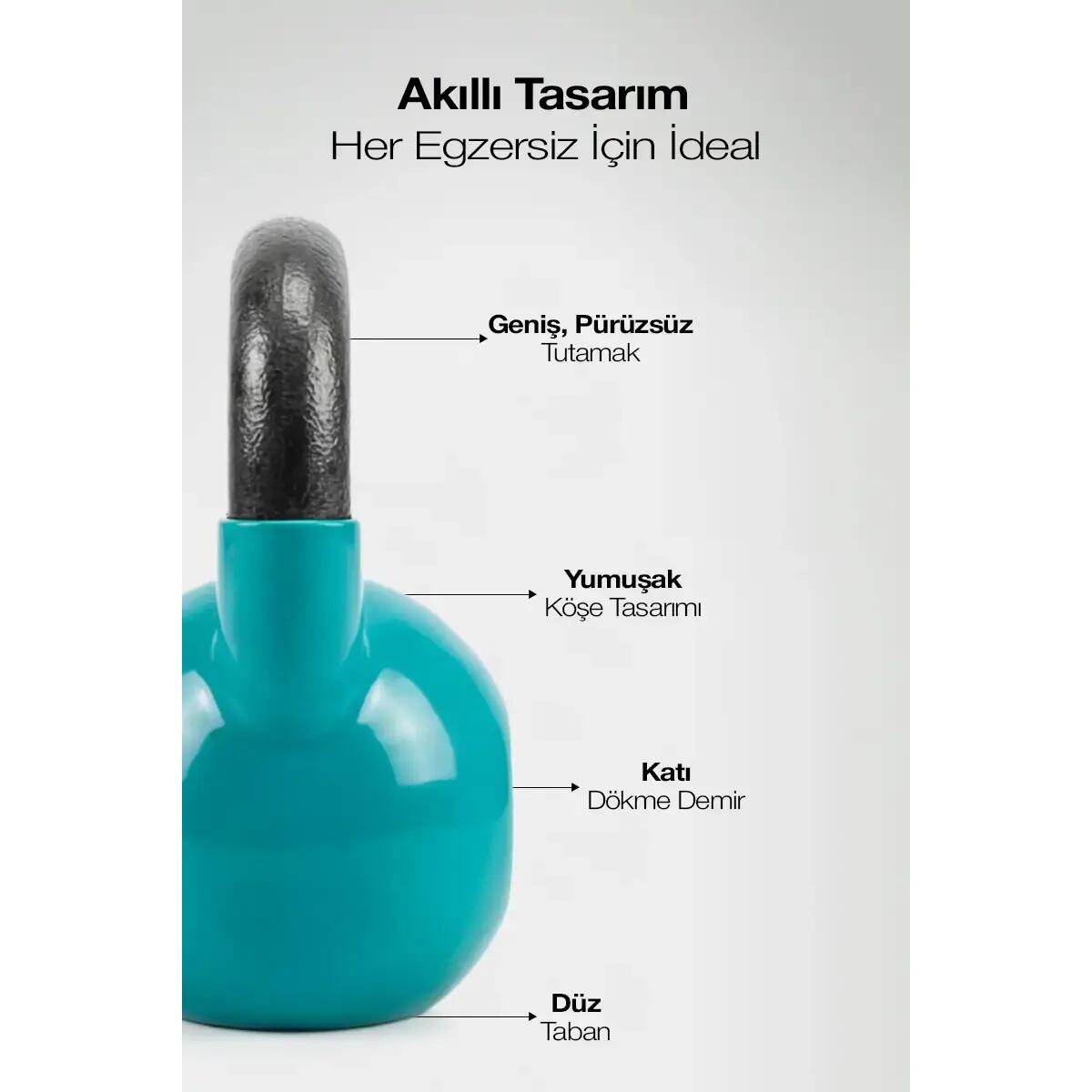 Proforce Döküm Kettlebell - 10Kg