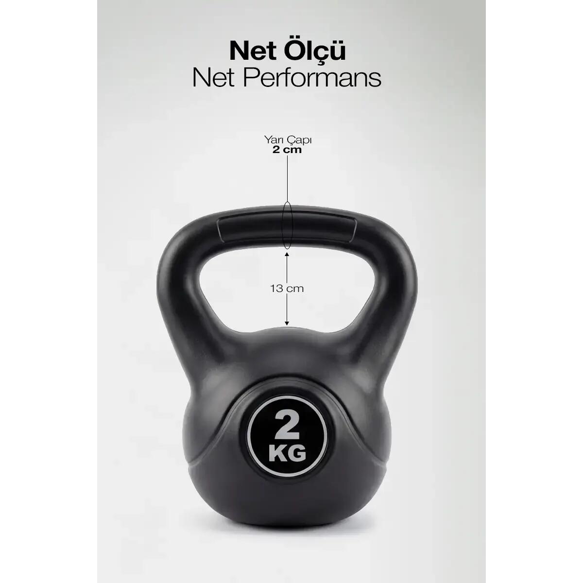 Proforce - Plastik Kettlebell - 2Kg