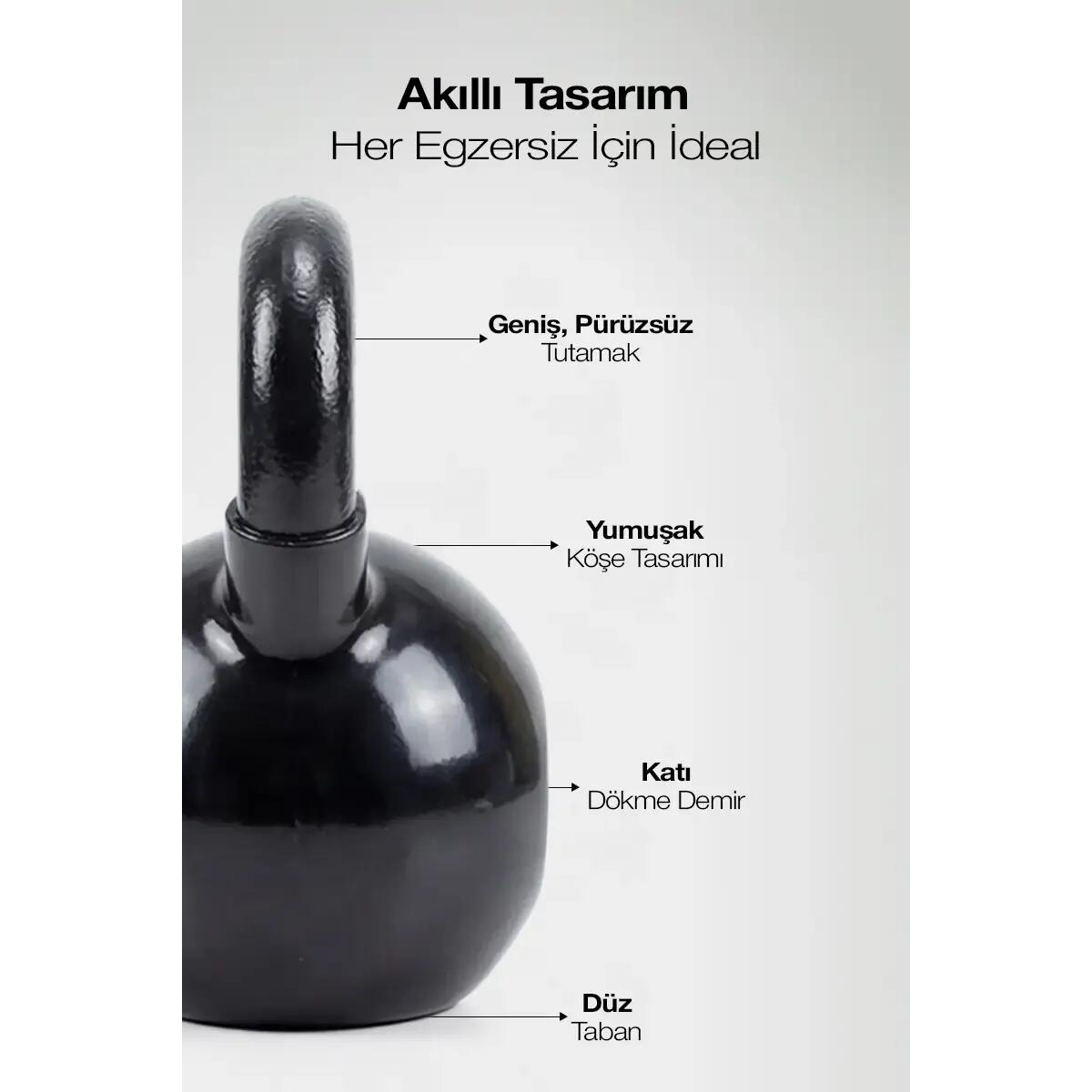 Proforce Döküm Kettlebell - 24Kg