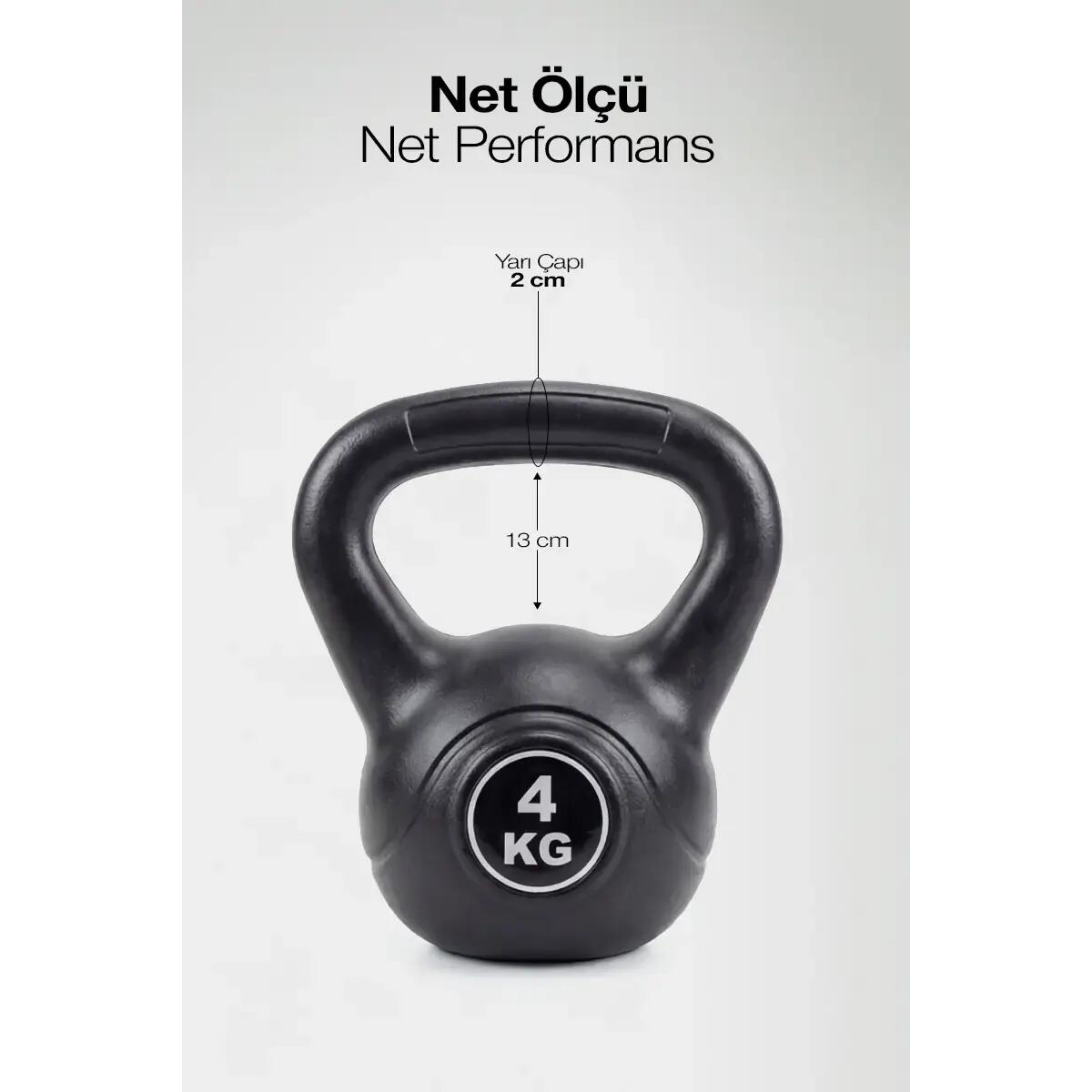 Proforce - Plastik Kettlebell - 4Kg