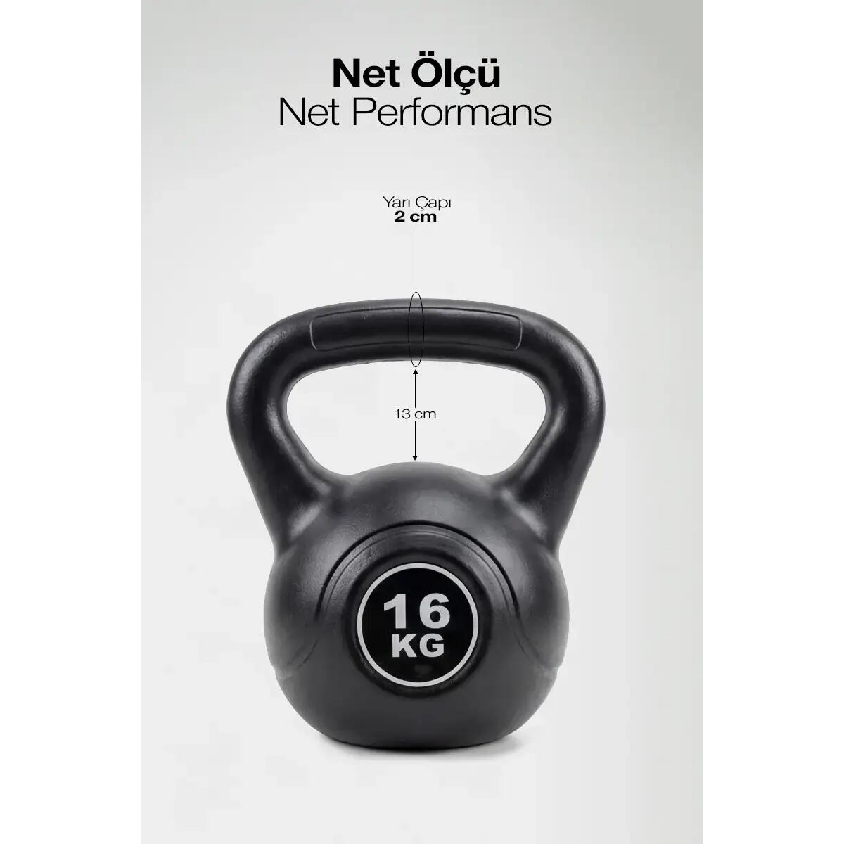 Proforce- Plastik Kettlebell - 16Kg