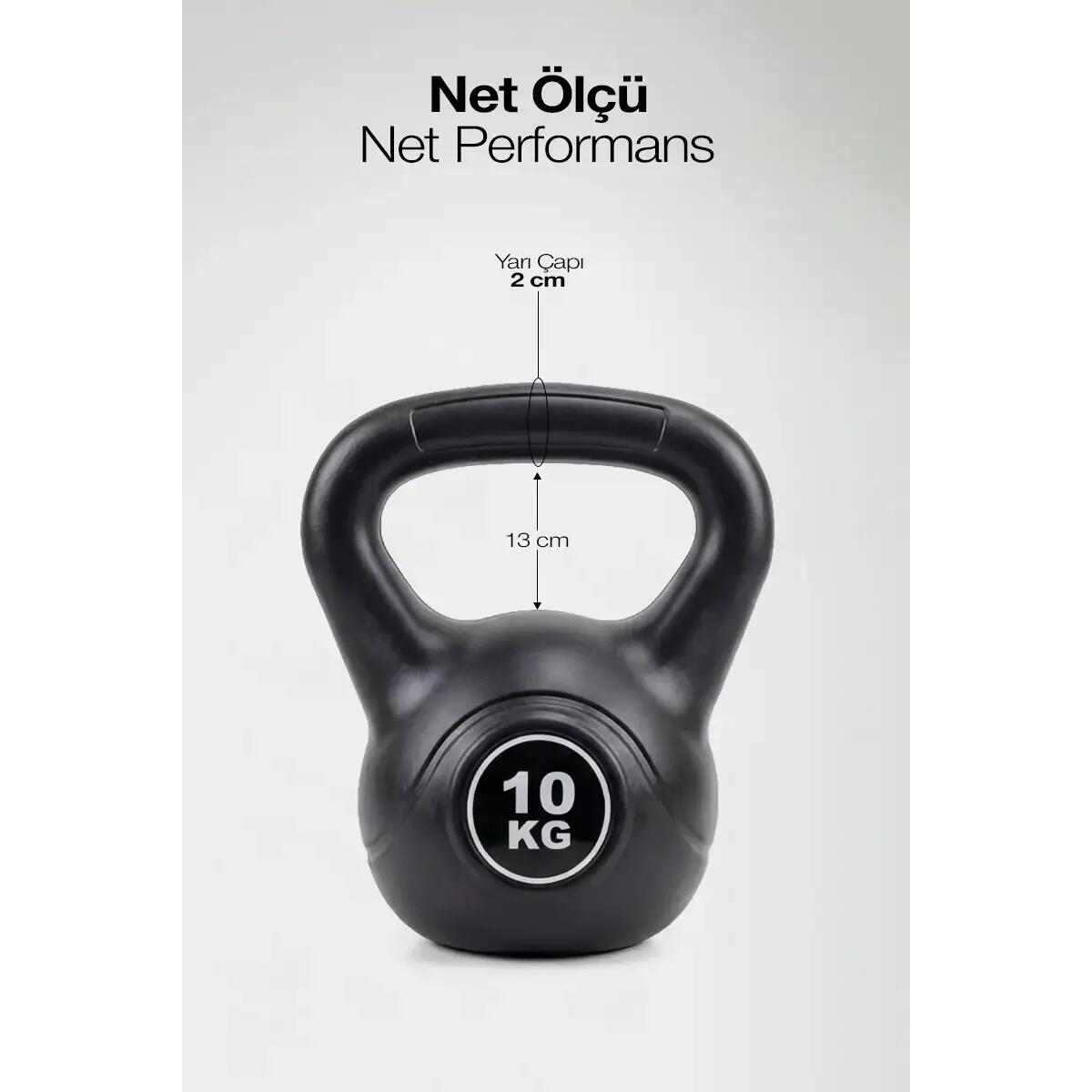Proforce - Plastik Kettlebell - 10Kg