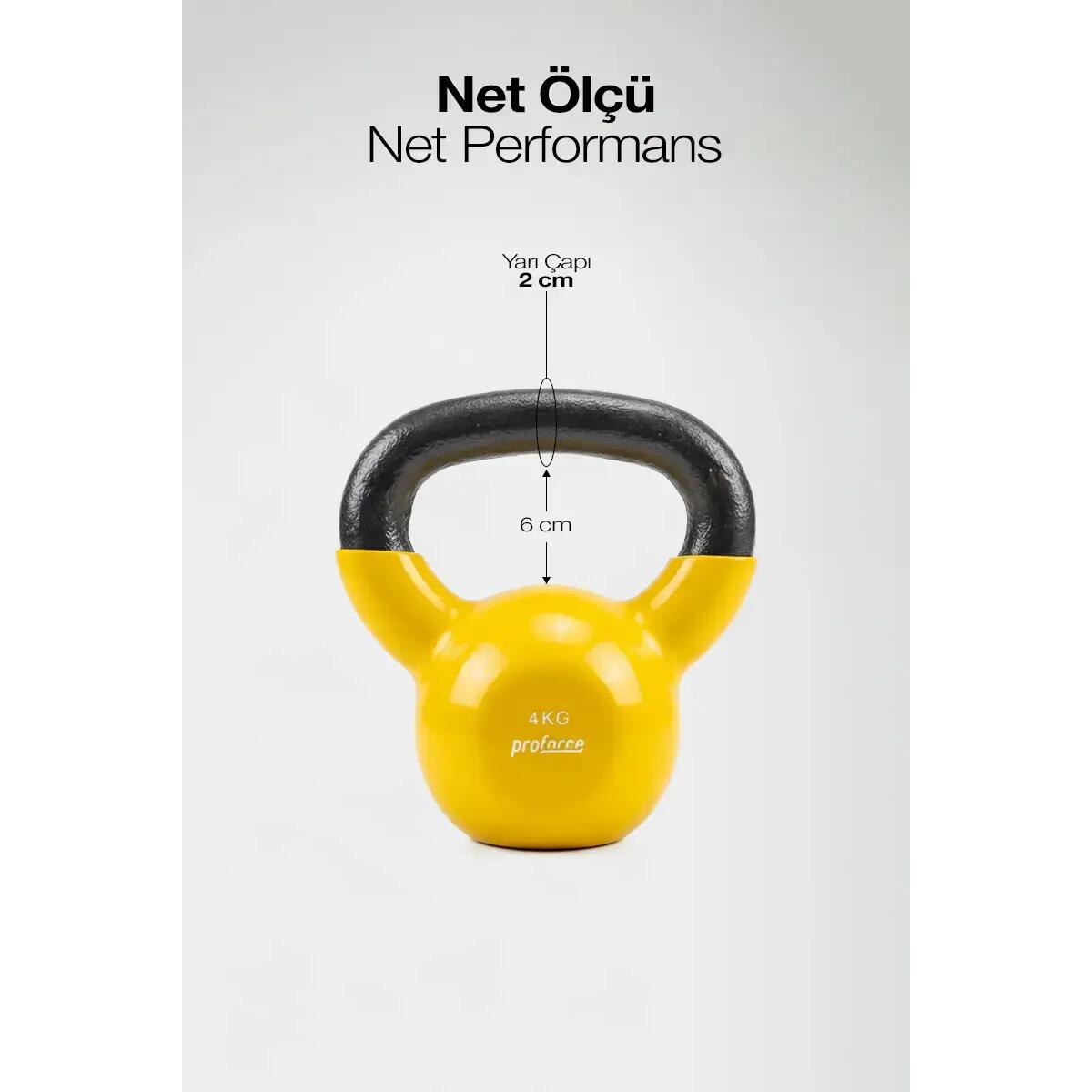 Proforce Döküm Kettlebell - 4Kg