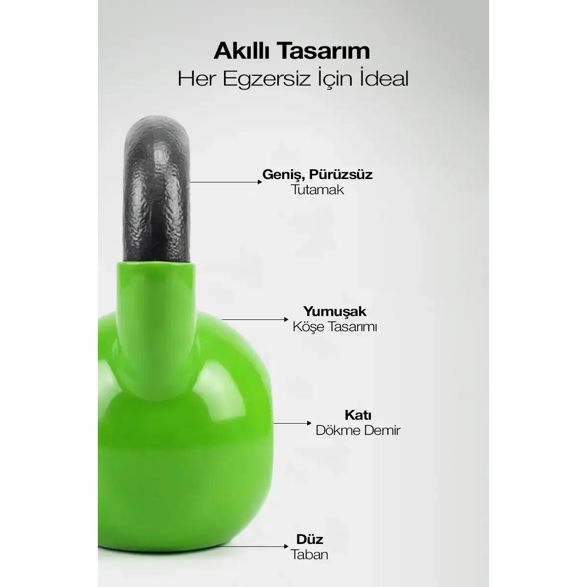 Proforce Döküm Kettlebell - 8Kg