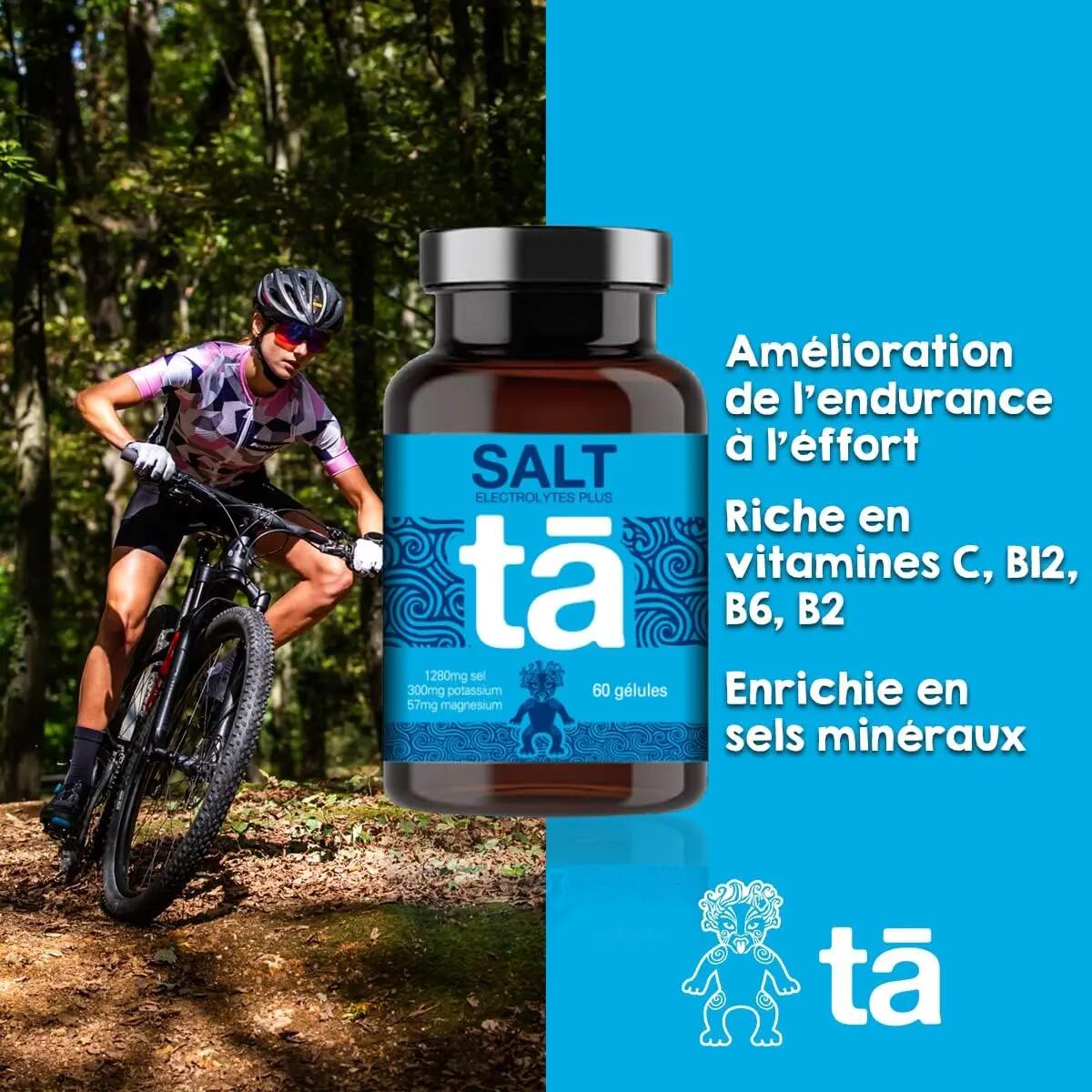 Capsules Sels Ta - Hydratation optimale - Sels Minéraux, Sodium, Potassium 2/6