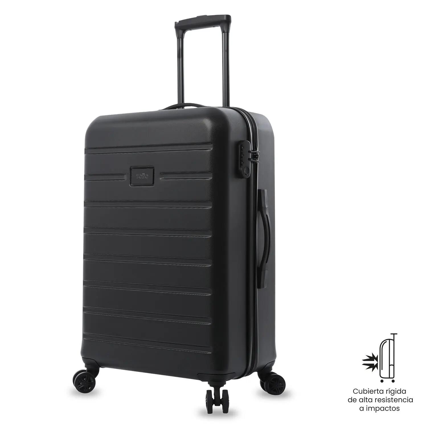 Totto Maleta mediana Harbor Negro/Black Acrilonitrilo Butadieno Estireno 42.3 x 5/5