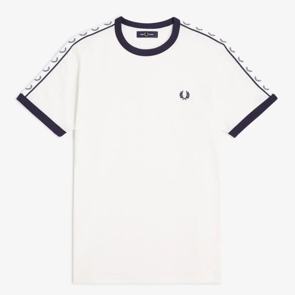 Contrast trim T-shirt with band Fred Perry 2/7