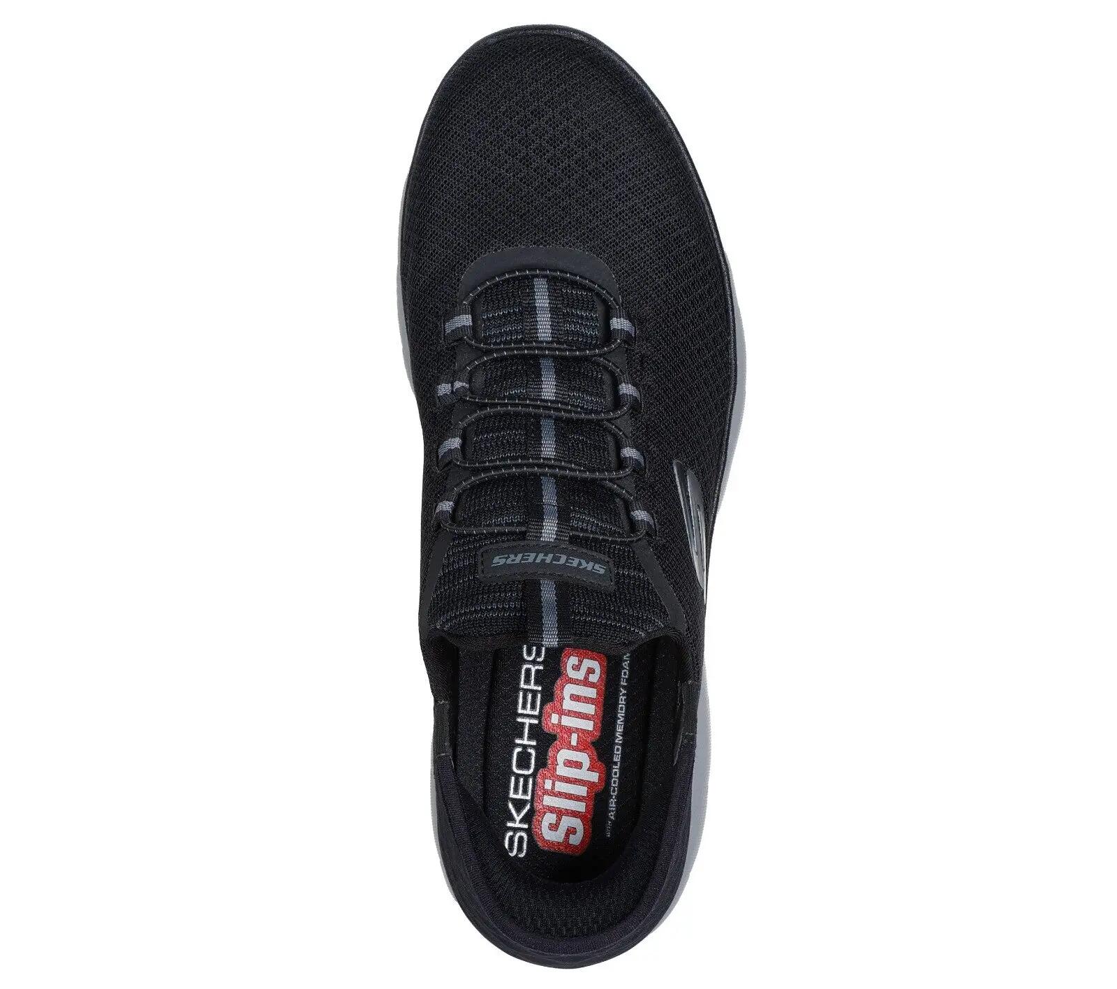 Baskets Skechers Summits High Range homme noir slip‑in 3/7