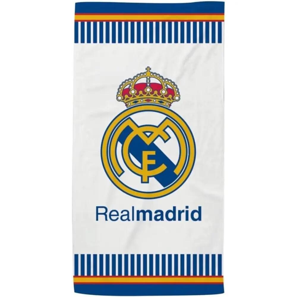 Prosoap alb cu stemă Real Madrid