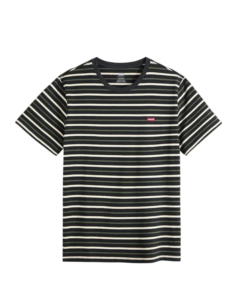 Maglietta da uomo Levis originale con logo Multicolor. 1/6