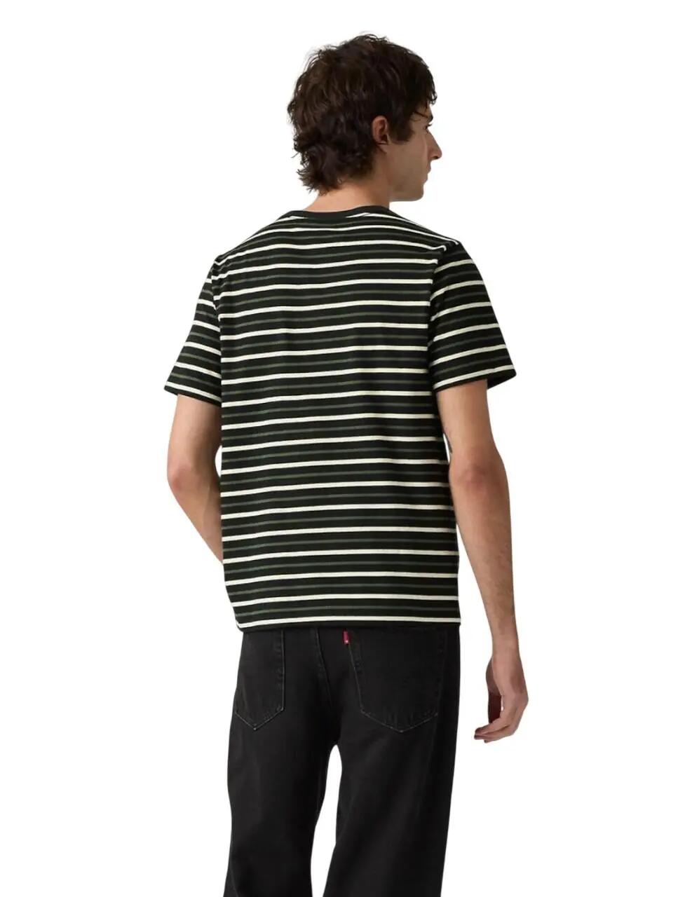 Maglietta da uomo Levis originale con logo Multicolor. 3/6