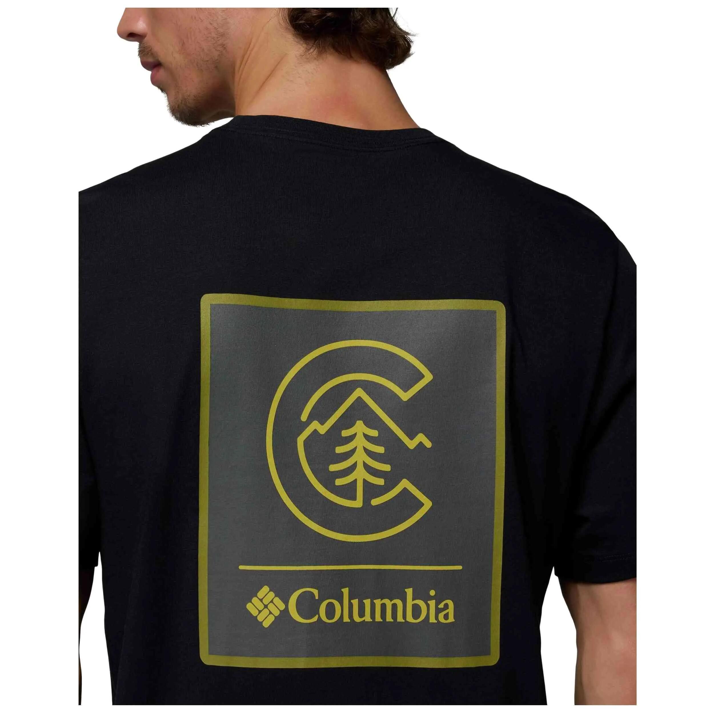 Maglia a maniche corte Columbia modello Camiseta Columbia CSC Logo Ba per uomini 3/4