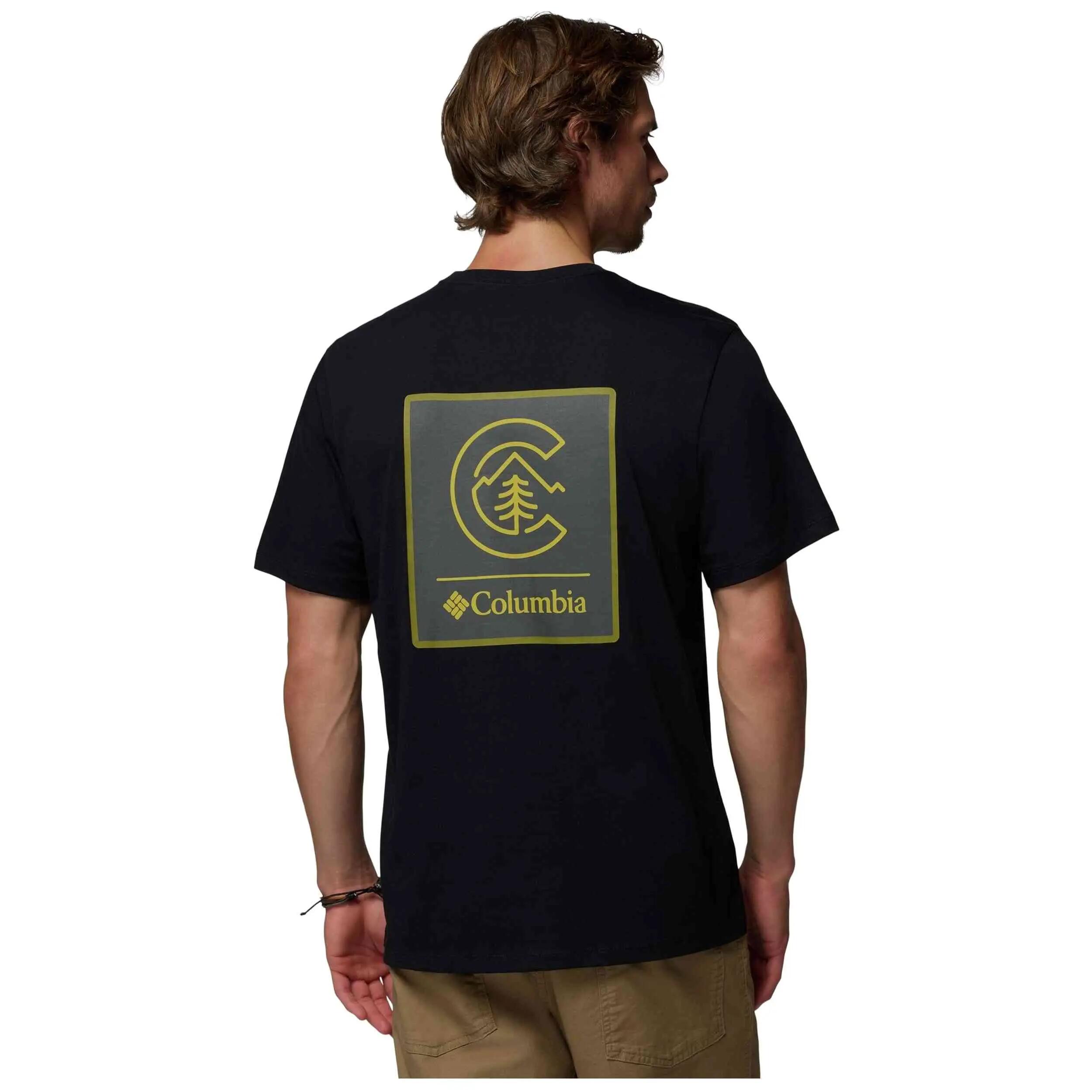 Maglia a maniche corte Columbia modello Camiseta Columbia CSC Logo Ba per uomini 2/4