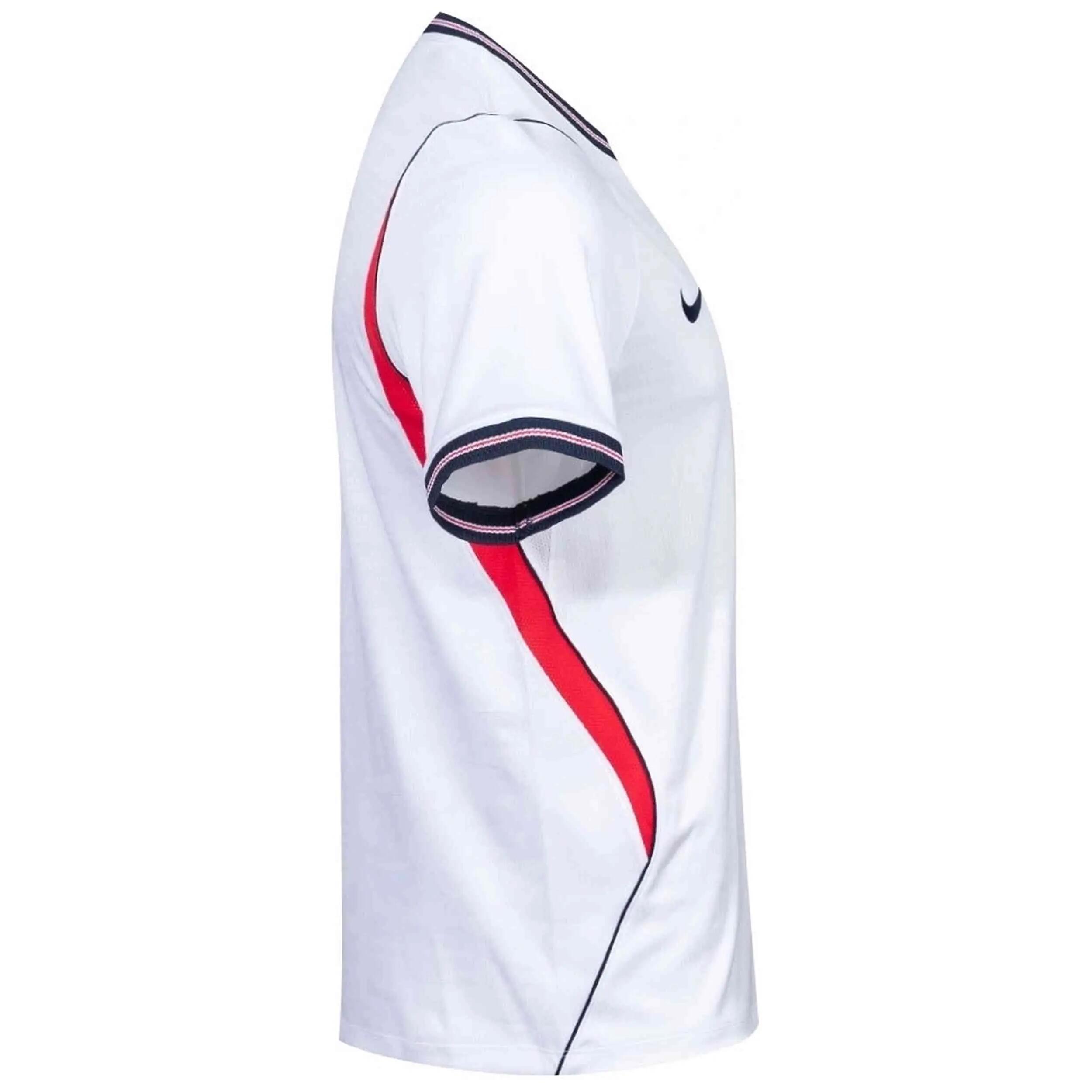 Camiseta oficial de Inglaterra Nike 2026, manga corta, Dri-FIT, blanca 3/5