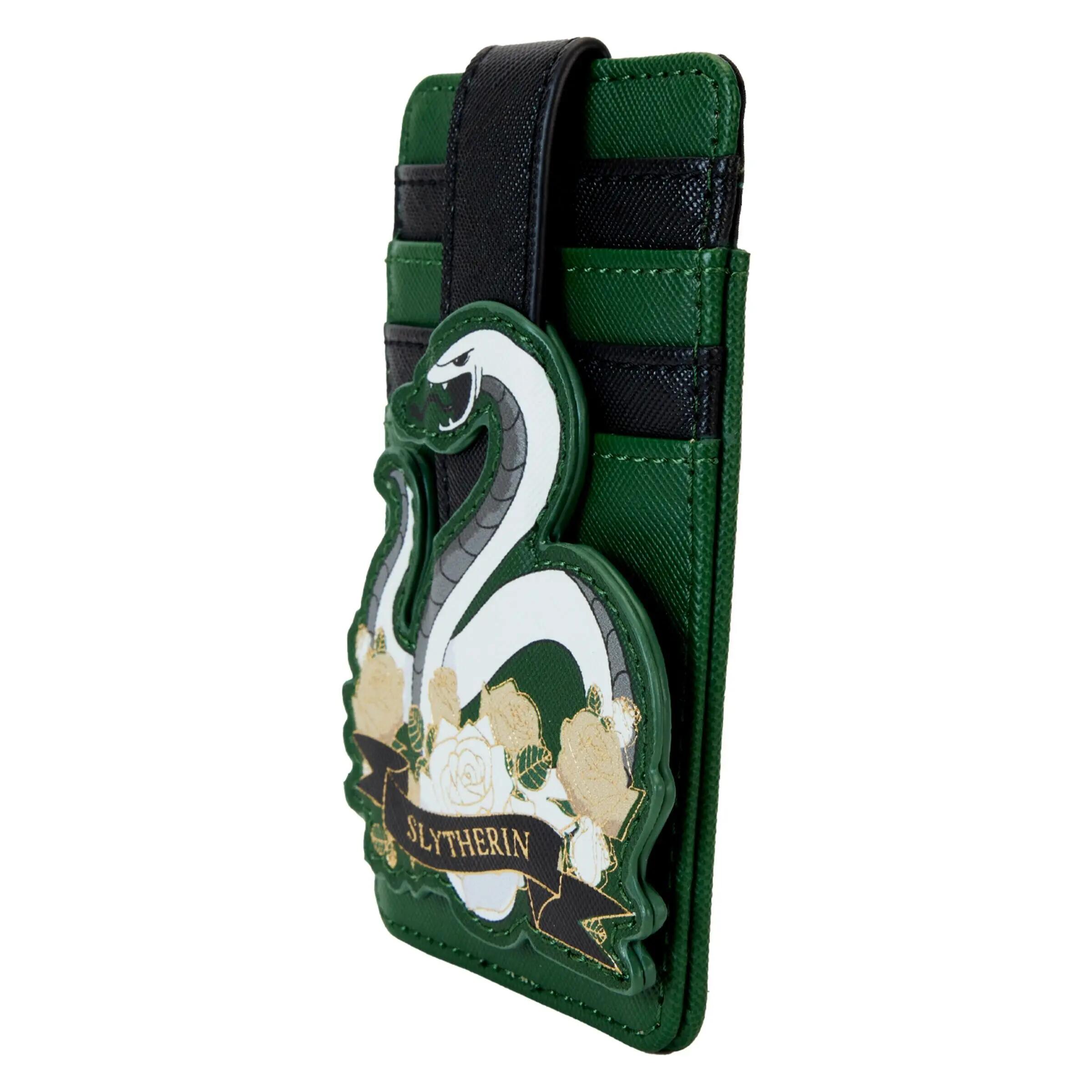 Portfel Loungefly LF WB HARRY POTTER SLYTHERIN HOUSE TATTOO CARD HOLDER HPWA0169 3/3