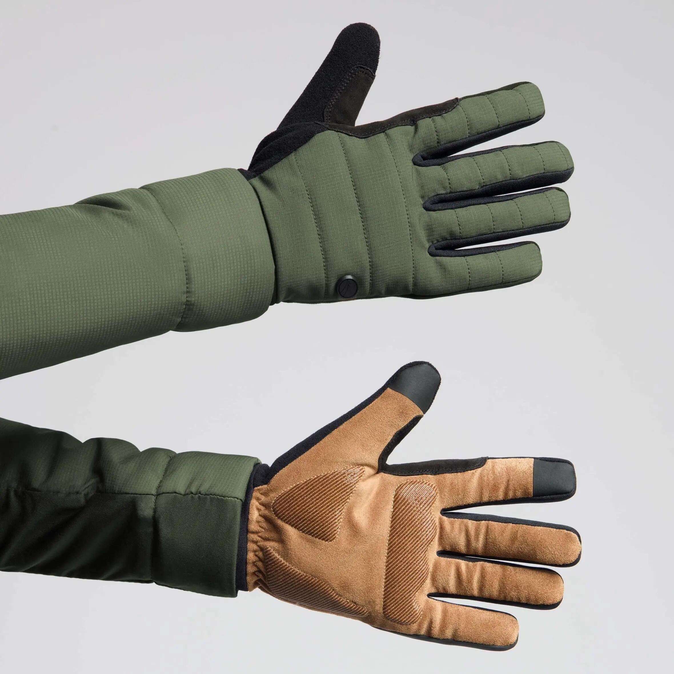 Zimowe rękawiczki rowerowe unisex Rogelli Element ocieplane 3/3