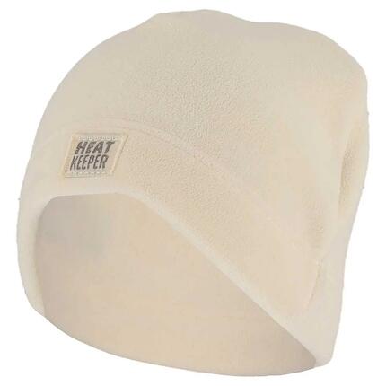Bonnet Thermique Polaire Femme - Blanc cassé