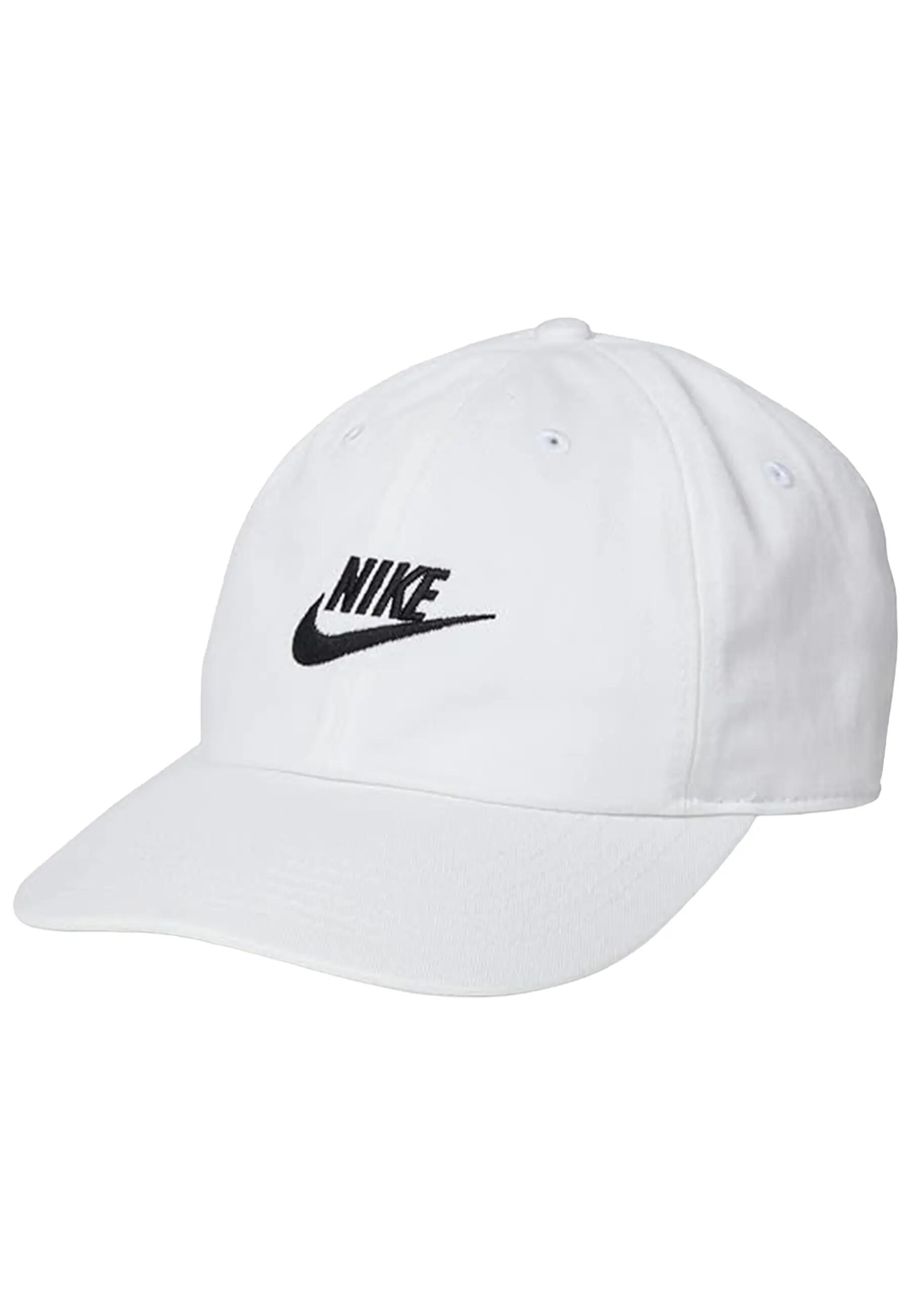 Casquette Nike Club Unstructured Futura Wash Cap, Blanc, Enfants 3/3