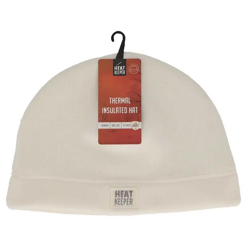 Bonnet Thermique Polaire Femme - Blanc cassé 4/4