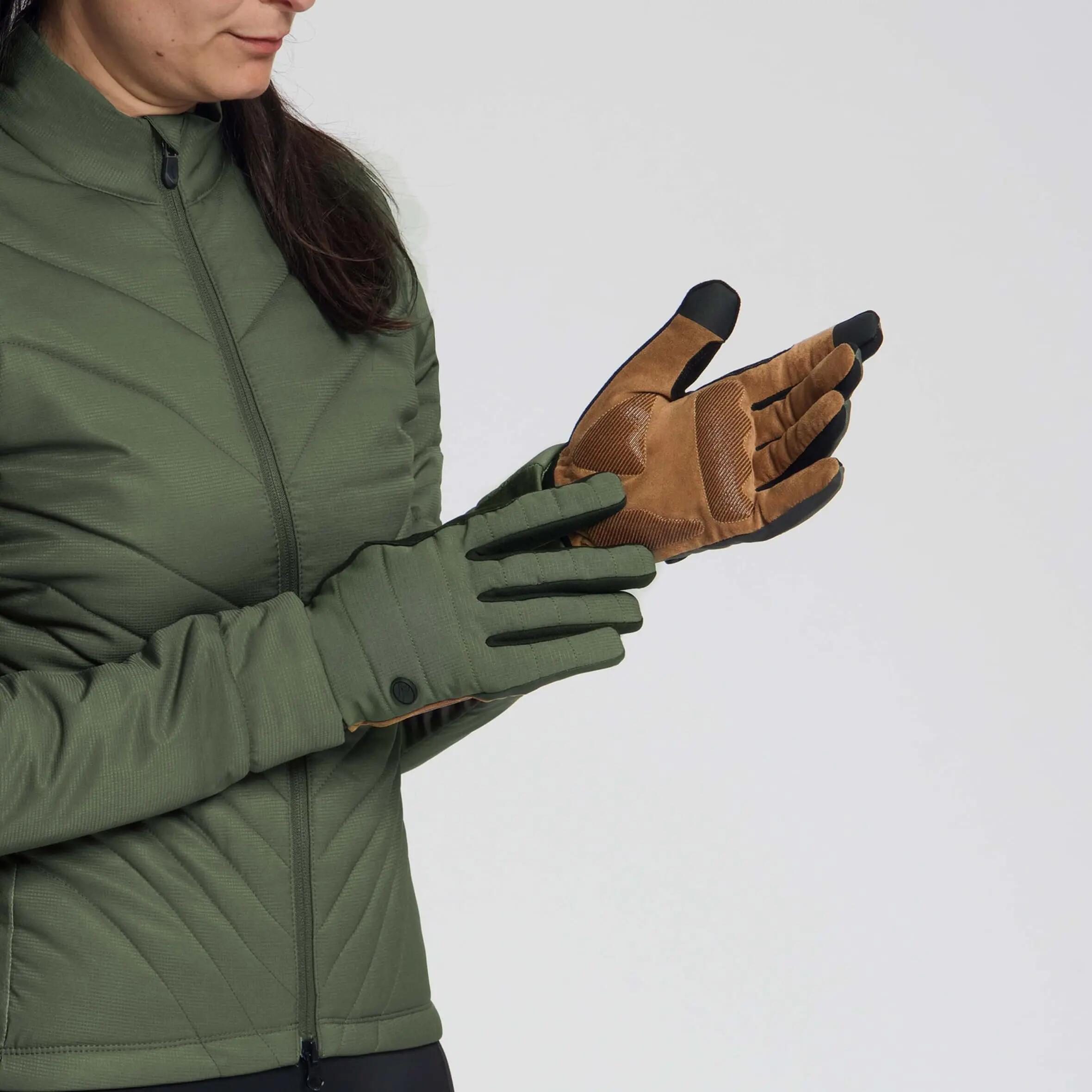 Zimowe rękawiczki rowerowe unisex Rogelli Element ocieplane 2/3