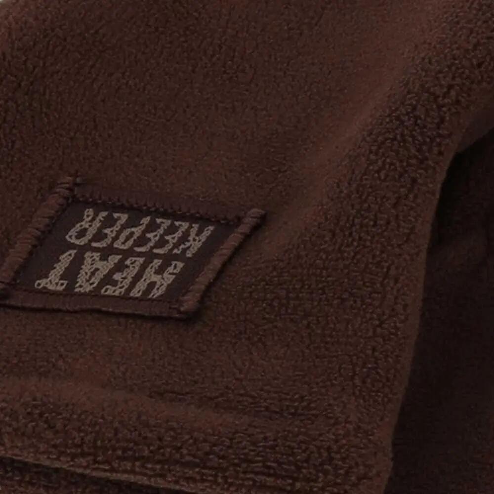 Gants Thermiques Polaire Femme - Marron 2/4