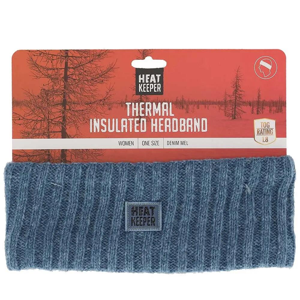 Hoofdband Dames - Denim Melange 4/4