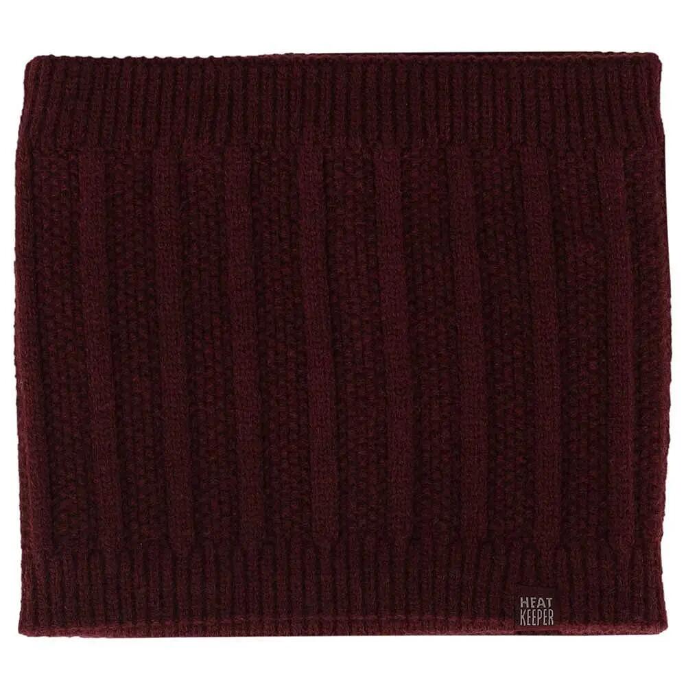 Geschenkset Damen - Mütze + Schlauchschal + Handschuhe - Bordeaux 3/6