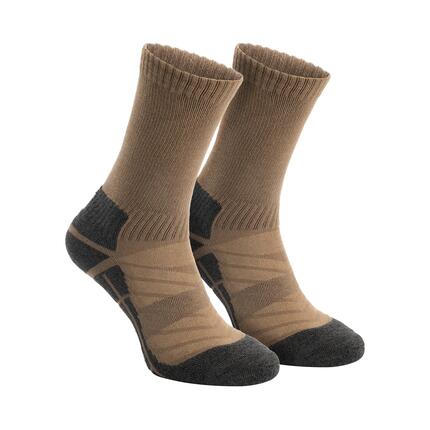 Travelin’ Bran Unisexe – Lot de 2 paires de chaussettes de randonnée – Noir
