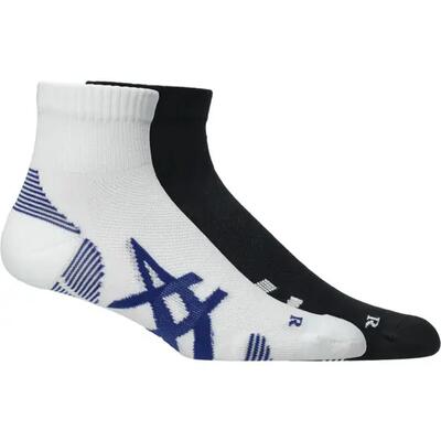 Asics 2-pack cushioned run quarter sock hardloopsokken