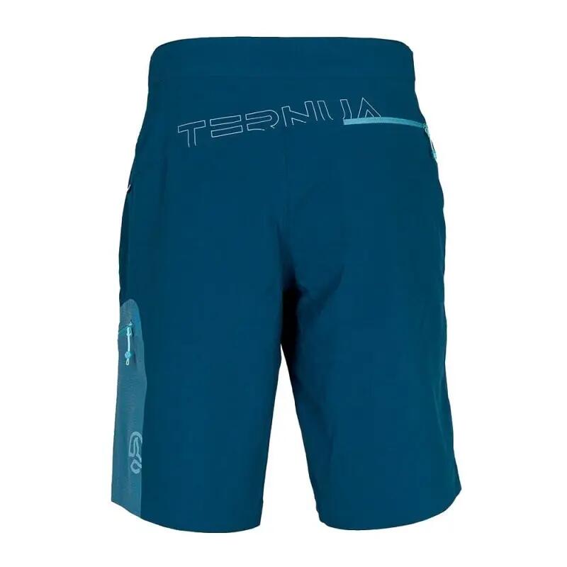Bermuda senderismo hombre Slim Fit - Ternua Kultus BMD M - azul 2/2