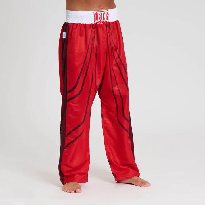 Pantalon de Kickboxing Wako LEONE Rosii